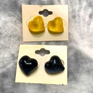 💖 5/$25 2 heart earrings! BUNDLE with more jewelry and SAVE!!